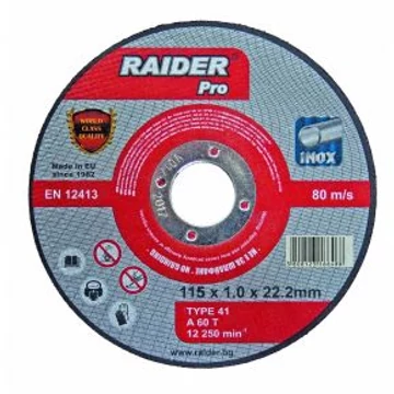 Raider Pro Fémvágó tárcsa 115x2,5x22,2mm