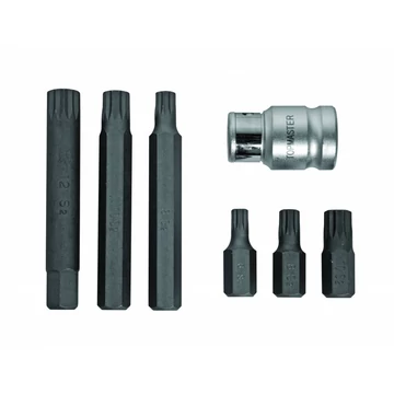 TopMaster Pro Spline Bitfej készlet M6-M12 6db S2 TMP