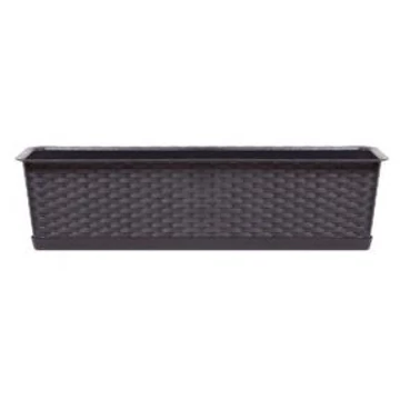 Prosperplast Balkonláda Ratolla Case P 881x173mm barna