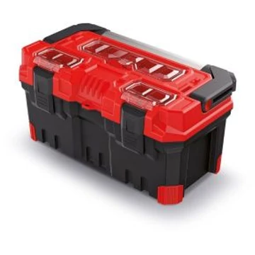 Szerszámosláda TITAN PLUS piros 50x25x30cm