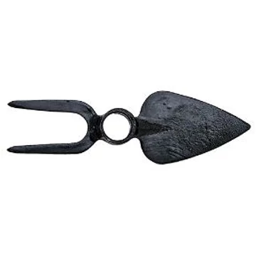 Kovácsoltvas villás-kapa fej 300g