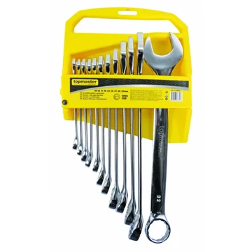 TopMaster Pro Kombinált Csavarkulcs készlet 6-22mm 12db CR-V PRESS TMP