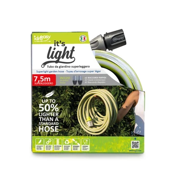 Locsolótömlő ARMADILLO SUPERLIGHT zöld &quot;1/2-5/8&quot; 7,5m