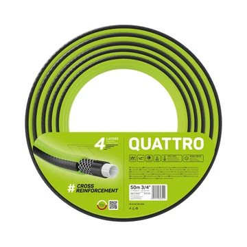 Cellfast Locsolótömlő Quattro 3/4&quot; 50m