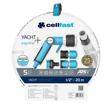Cellfast Locsolótömlő szett Yacht Prestige 1/2&quot; 20m