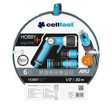 Cellfast Locsolótömlő szett Profi 1/2&quot; 20m