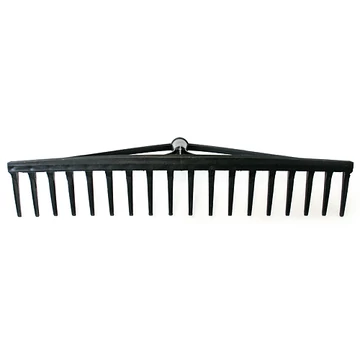 Gereblye PVC 18 fogú 140cm fa nyéllel
