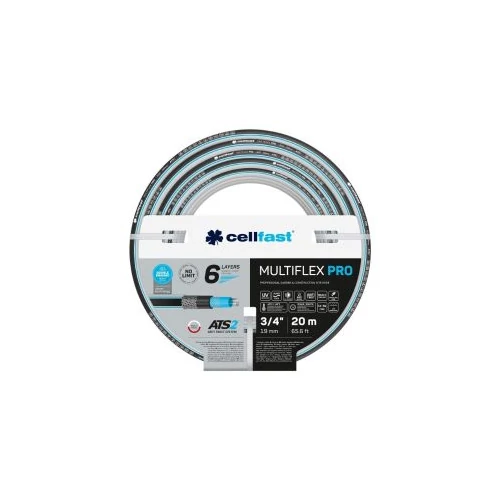 Cellfast Locsolótömlő Multiflex Pro 3/4