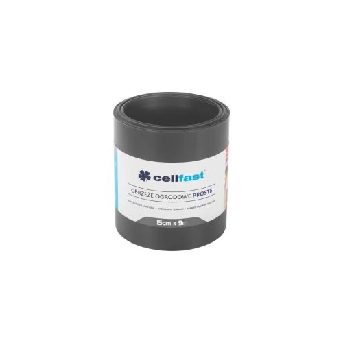 Cellfast Ágyásszegély Grafit 15cmx9cm