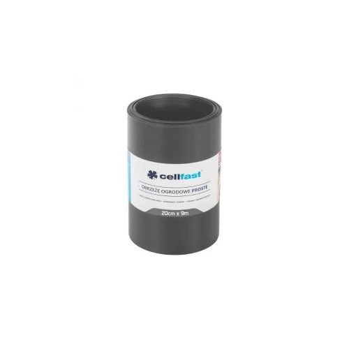 Cellfast Ágyásszegély 20cm x 9m grafit (egyenes)