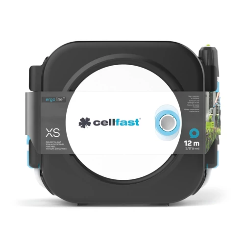 Cellfast tömlődob szett ERGO XS + 12m tömlő és locsolószett