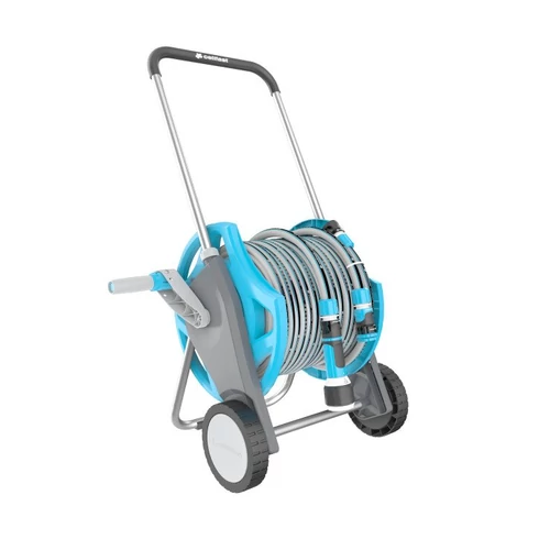 Cellfast tömlőkocsi szett DISCOVER + 20m tömlő és locsolószett