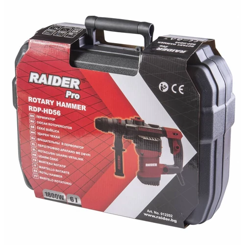 Raider Pro Fúrókalapács 1800W RDP-HD56