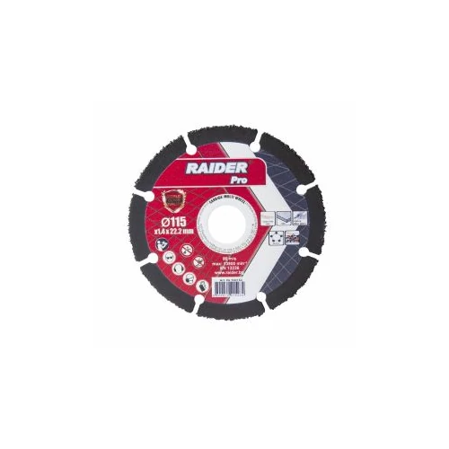 Raider Karbid Multitárcsa 115x22,2mm