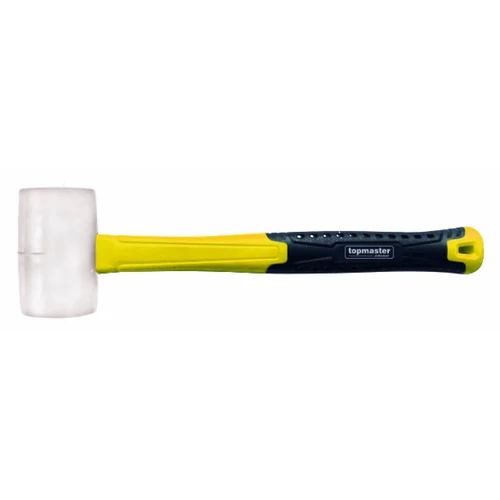TopMaster Pro Gumikalapács üvegszálas nyéllel fehér 340g TMP