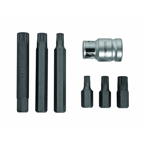 TopMaster Pro Spline Bitfej készlet M6-M12 6db S2 TMP