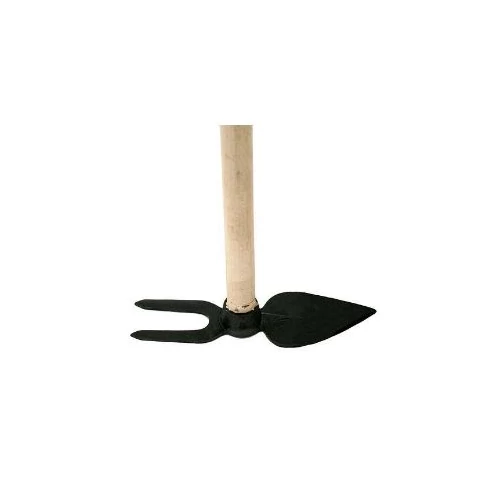 Kovácsoltvas villás-kapa 300g 120cm fa nyéllel