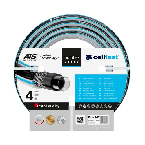Cellfast Locsolótömlő Multiflex 1/2