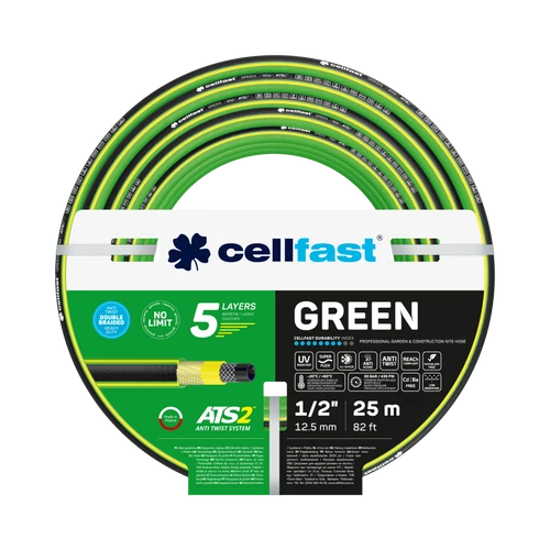  CellfastLocsolótömlő Green 1/2