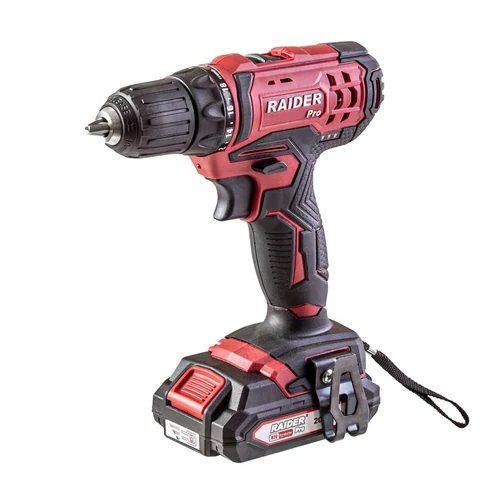 Raider Pro R20 Fúró-csavarozó 20V, 44nm, 2x2Ah RDP-SCD20S Set