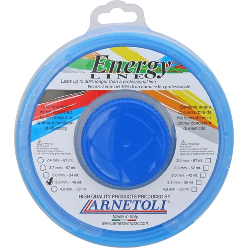 Arnetoli Fűnyíró damil - Energy Line - kör 2,0
