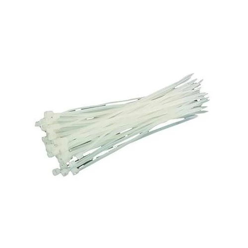 Strend Pro CT66BW, 300x4,8 mm, fehér, nylon, kötő