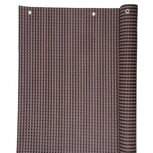 Strend pro Árnyékoló háló Polyratan77 0,9x3m 800g/m2 barna-fekete