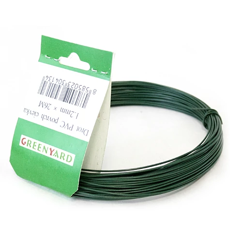 Kötöző drót 75m 0,8mm PVC borítású