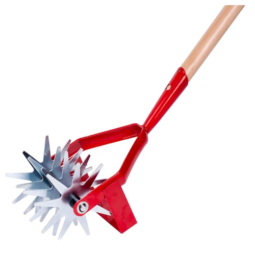 Kultivátor csillagkerékkel CU904 120cm fa nyéllel